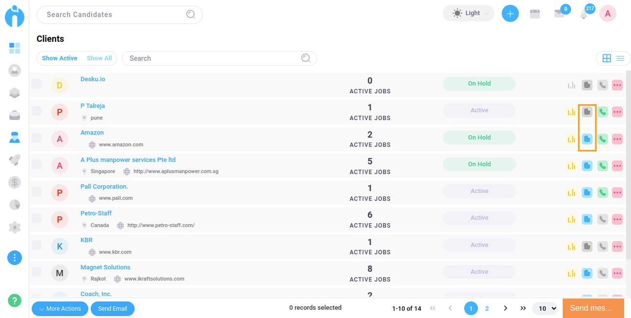 Client Notes
